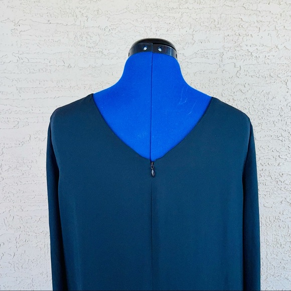 Cinq à Sept Black Cecil Knotted Crepe Mini Dress - Picture 7 of 10